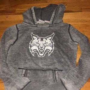Burn out Quinnipiac Sweatshirt